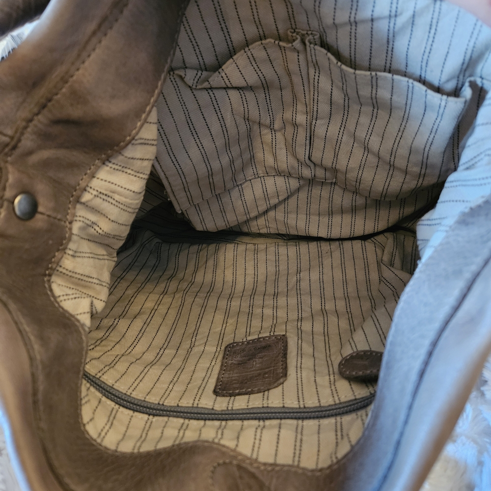 ✨️FRYE Hobo Whipstitch Large Crossbody Bag - Picture 8 of 11